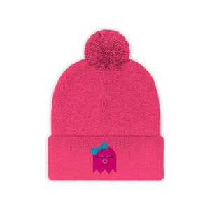 HEY BOO - PINKY POM POM BEANIE