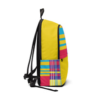 MERRY PLAID Back pack (gold)