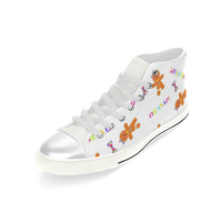 OH SNAP! HIGH TOP CANVAS SNEAKERS FOR KIDS