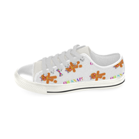 OH SNAP! LOW TOP CANVAS SNEAKERS FOR KIDS