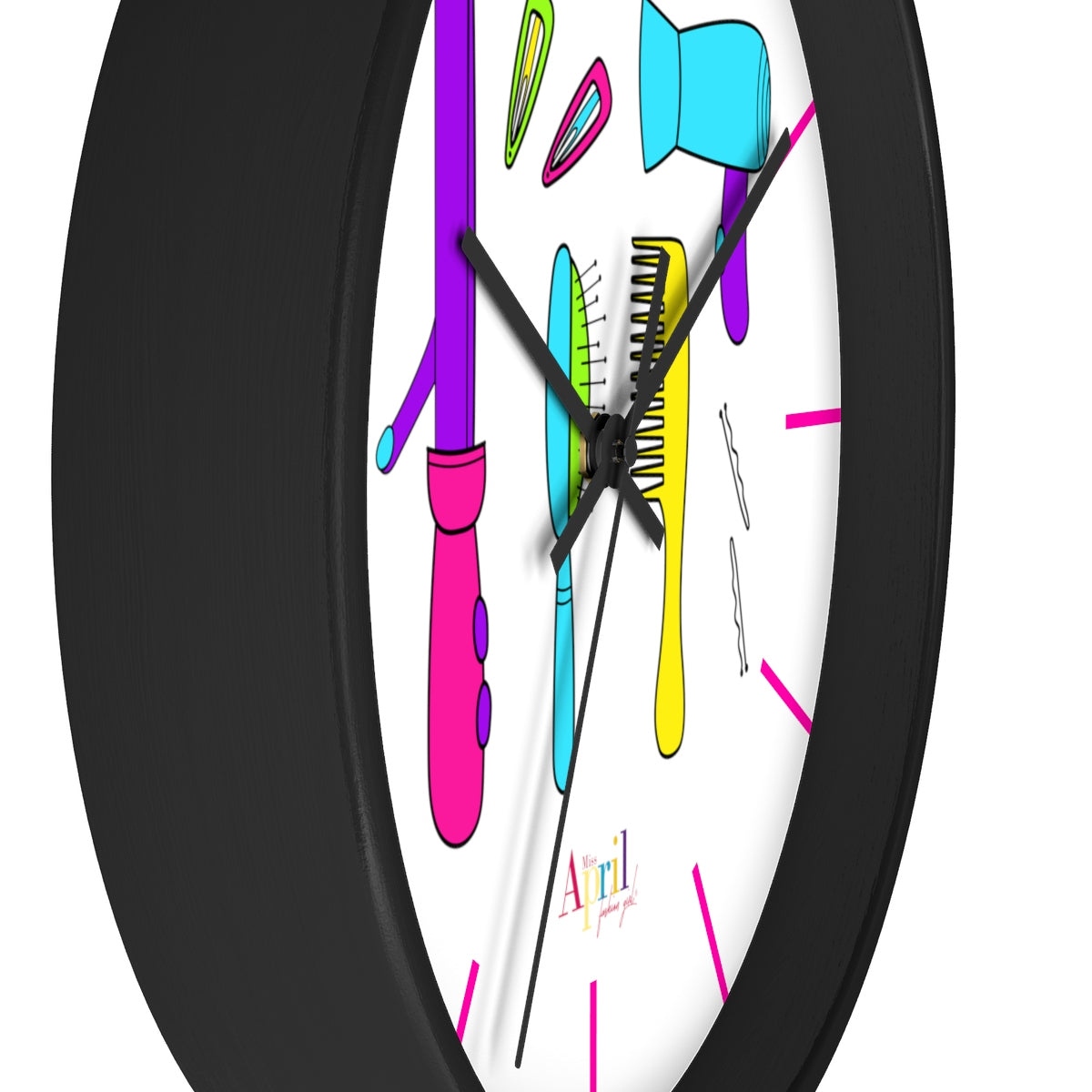 HAIR ESSENTIALS Wall clock