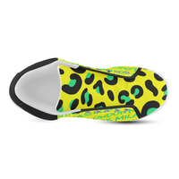 FASHION GIRL GRAFFITI MID TOP CANVAS GIRLS' SNEAKERS (sz 5-11)