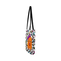 HEY BOO TRICK OR TREAT TOTE BAG- PUMPKIN