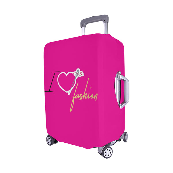 I HEART FASHION LUGGAGE COVER - MEDIUM