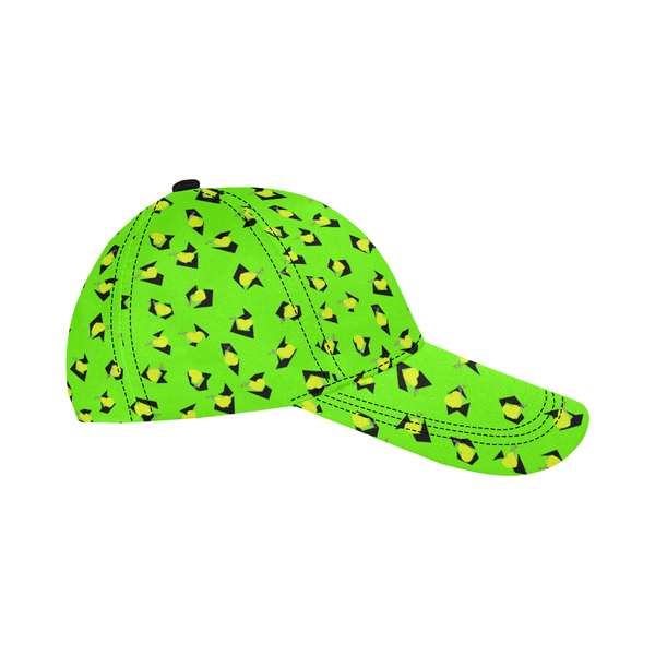 TOTALLY 80S NEON GREEN DAD CAP