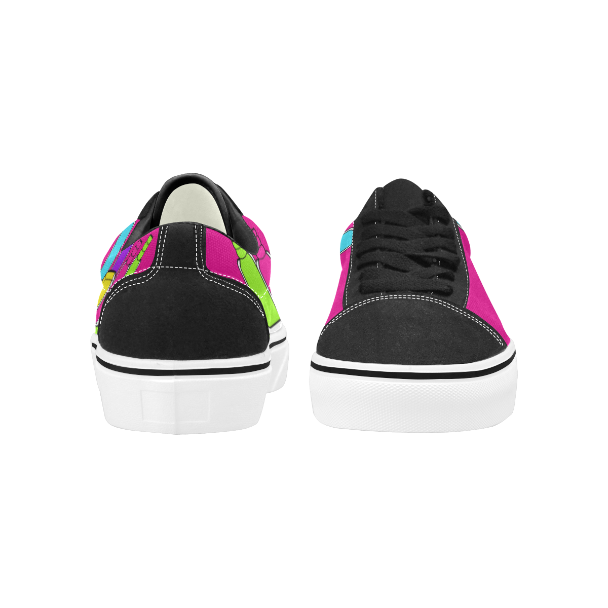 NAILED IT LOW TOP SKATER GIRLS' SNEAKERS (sz 4.5-12)