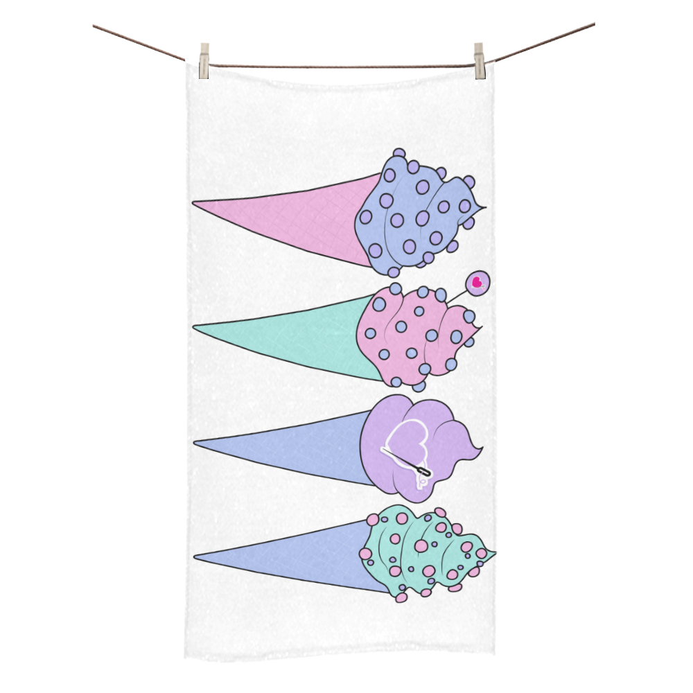 I SCREAM FASHION BEACH TOWEL