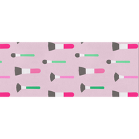 PRETTY BLUSH BRUSH WRAPPING PAPER