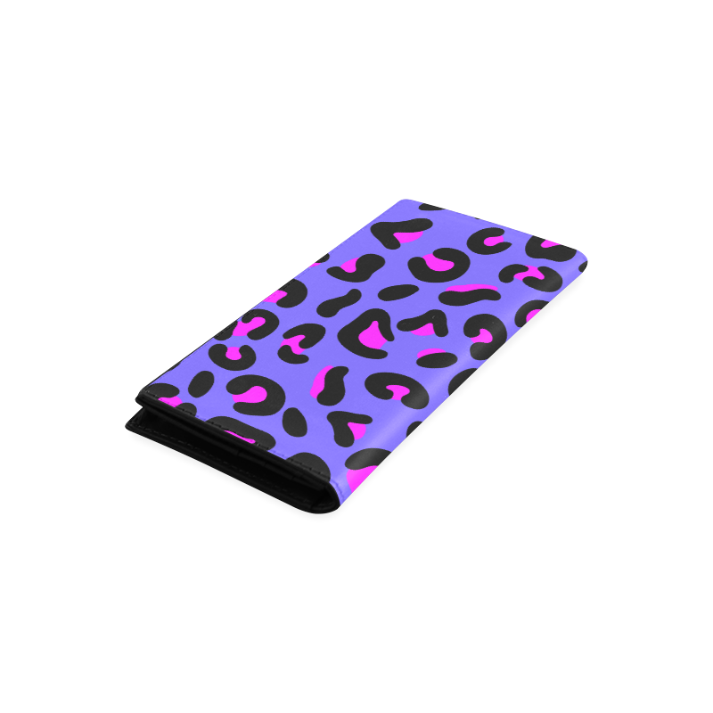 PURPLE LEOPARD WALLET