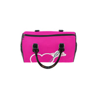 HEART AND NEEDLE SPEEDY HANDBAG - PINK
