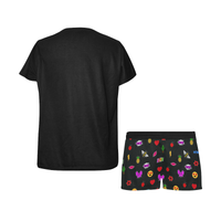 EMOJI PAJAMA SHORT SET