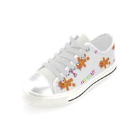 OH SNAP! LOW TOP CANVAS SNEAKERS FOR KIDS