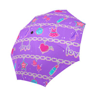 CHARMED AUTO FOLDING UMBRELLA