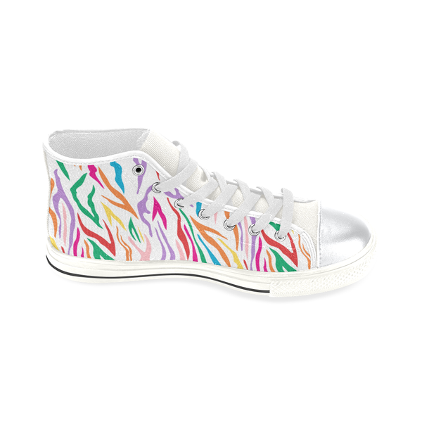 MISSY HIGH TOP CANVAS GIRLS' SNEAKERS