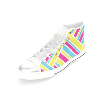 HIGH TOP CANVAS SNEAKERS