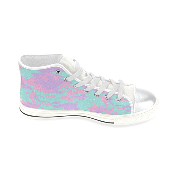 I SCREAM FASHION HIGH TOP CANVAS GIRLS' SNEAKERS