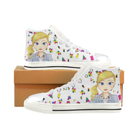 MISS BIANCA HIGH TOP CANVAS GIRLS' SNEAKERS