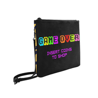GAME OVER SLIM CROSS BODY PURSE
