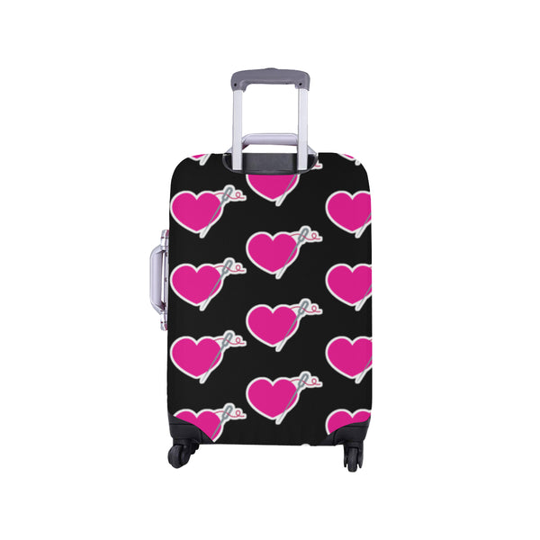 HEART AND NEEDLE LUGGAGE COVER - SMALL