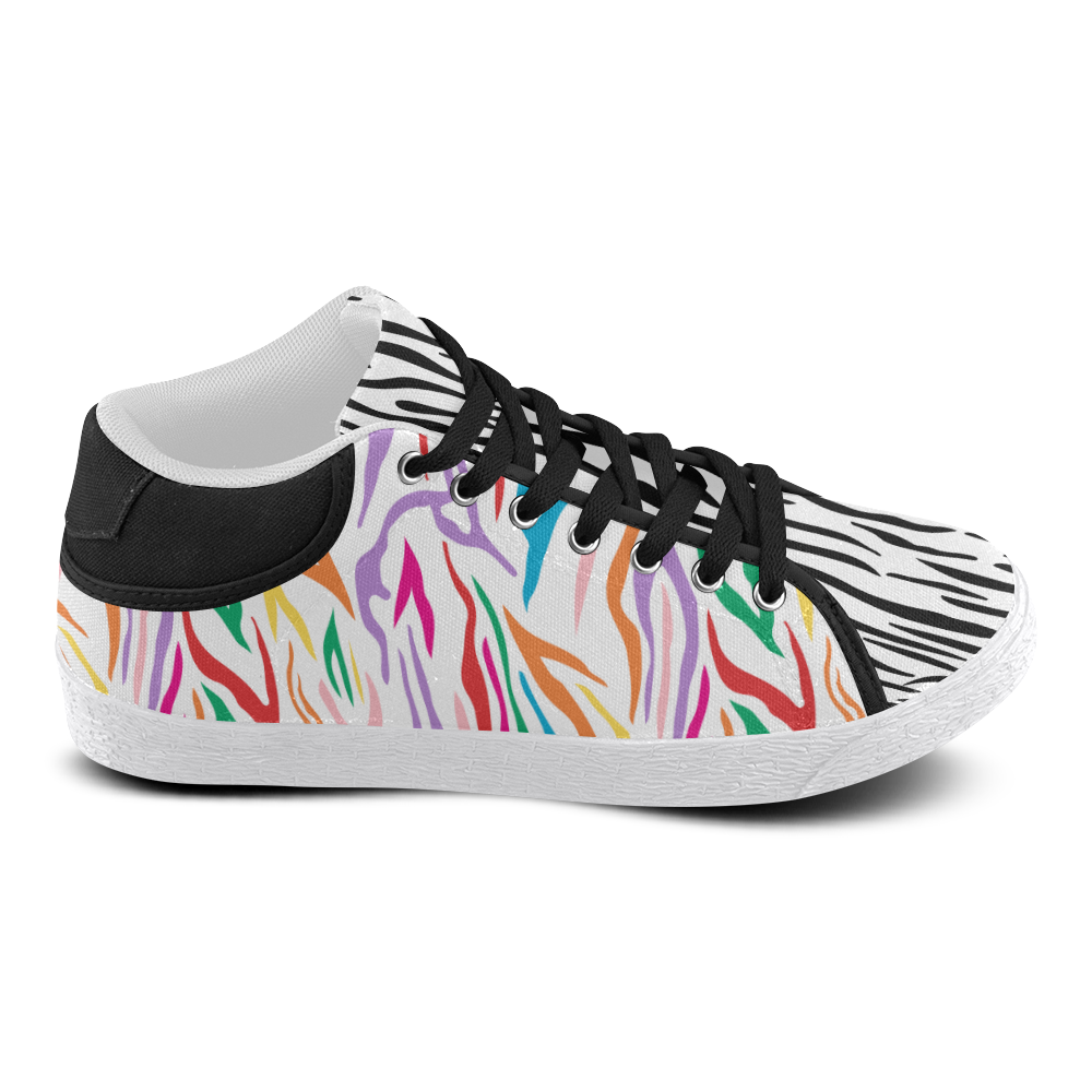 MISSY MIXIE MID TOP CANVAS GIRLS' SNEAKERS (sz 5-11)