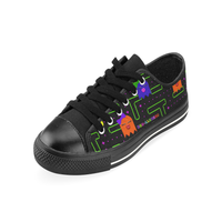 BOO-LLOWEEN LOW TOP CANVAS KIDS SNEAKERS