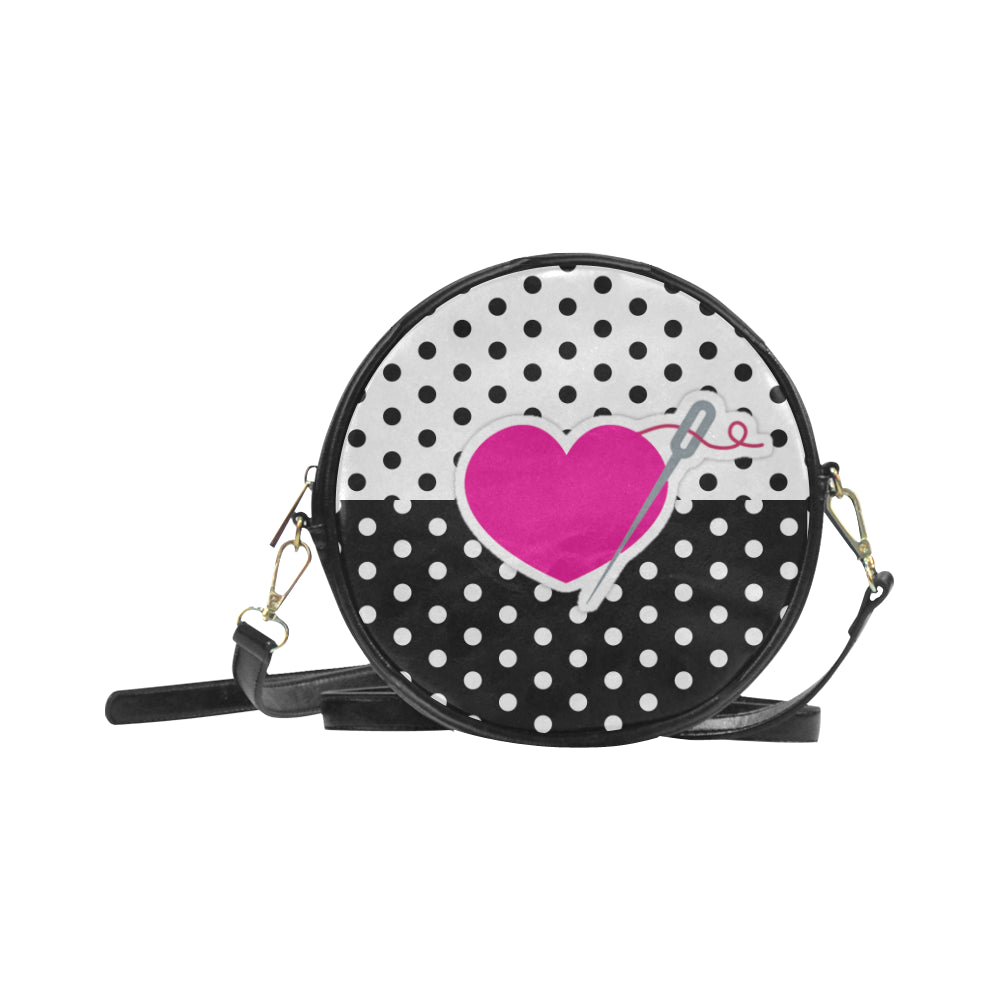 MIXIES ROUND CROSS BODY PURSE - 3 STYLES