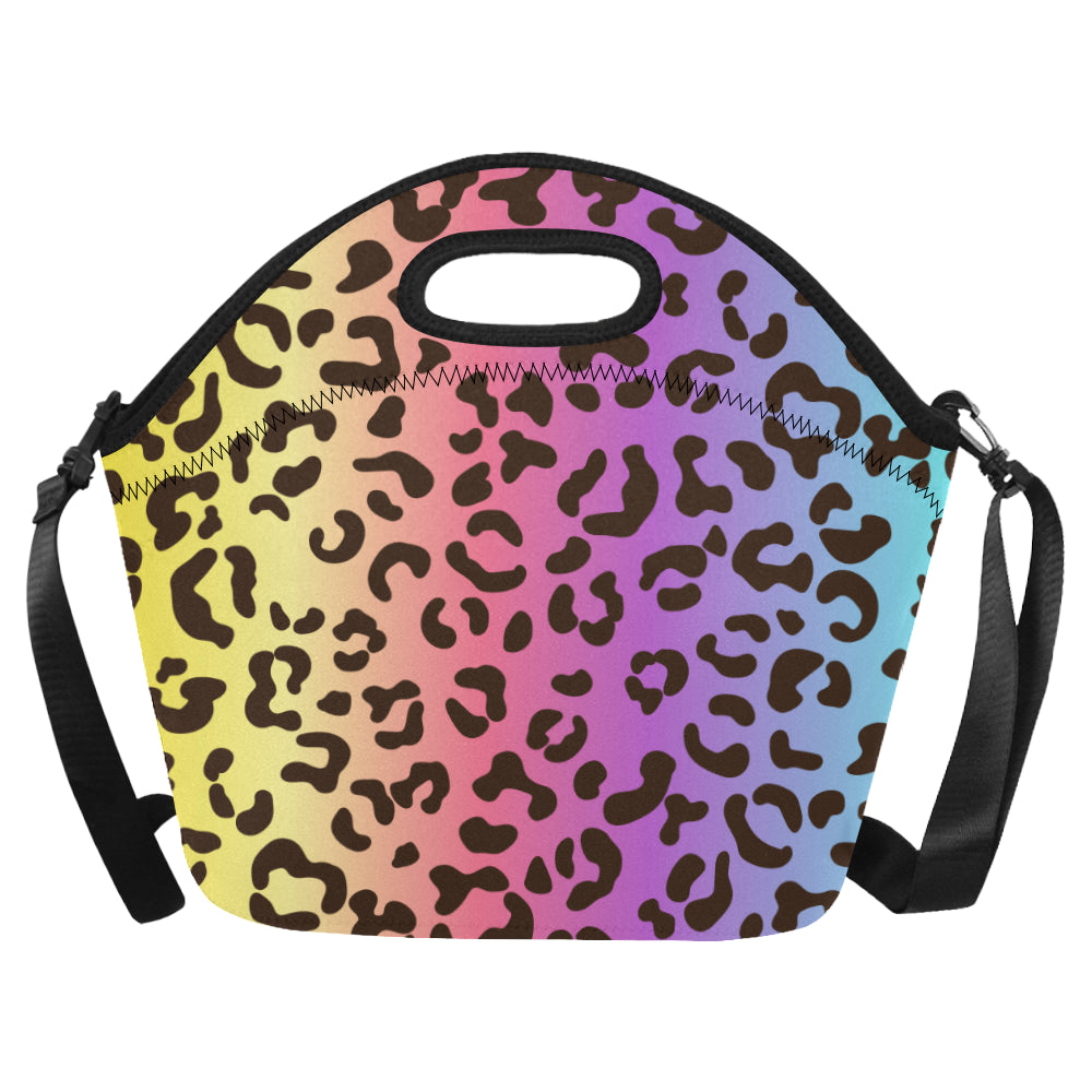 MIXIE NEOPRENE LUNCH TOTE WITH STRAP- 3 STYLES