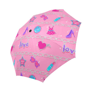 CHARMED AUTO FOLDING UMBRELLA