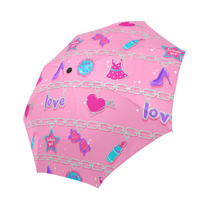 CHARMED AUTO FOLDING UMBRELLA