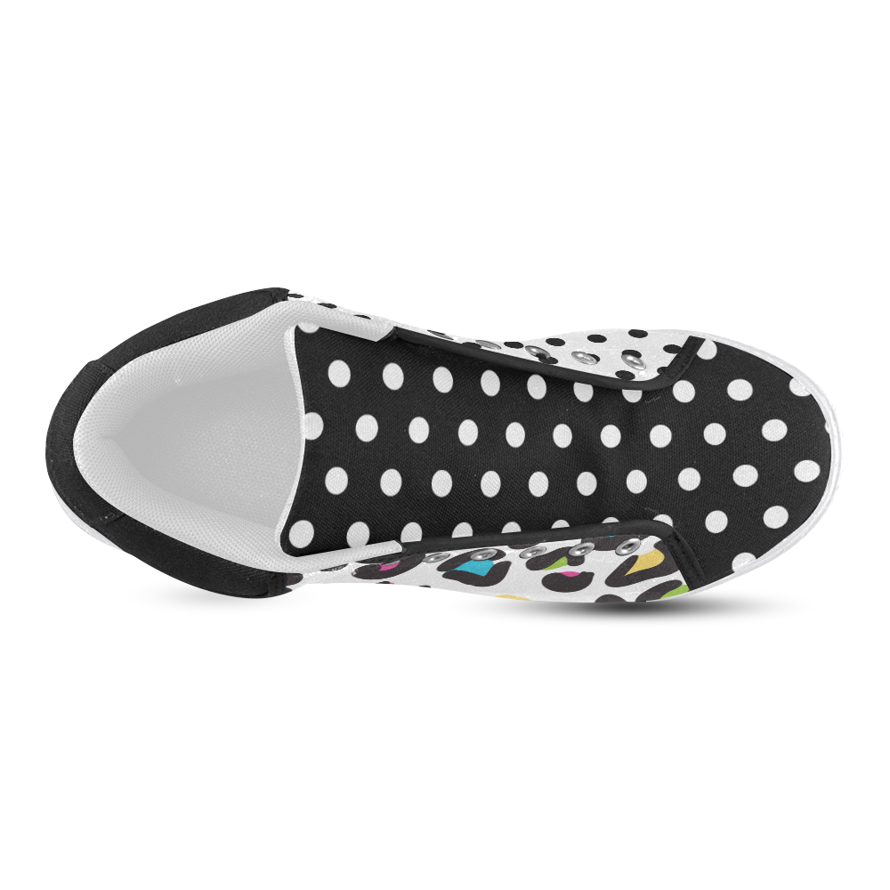 MIXIE MID TOP CANVAS GIRLS' SNEAKERS (sz 5-11)