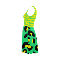 FASHION GIRL YELLOW GRAFFITI FASHION SUNDRESS