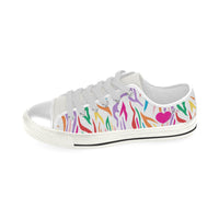 THE MISSY LOW TOP CANVAS GIRLS' SNEAKERS