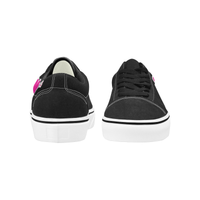 HEART AND NEEDLE LOW TOP SKATER GIRLS' SNEAKERS (sz 4.5-12)