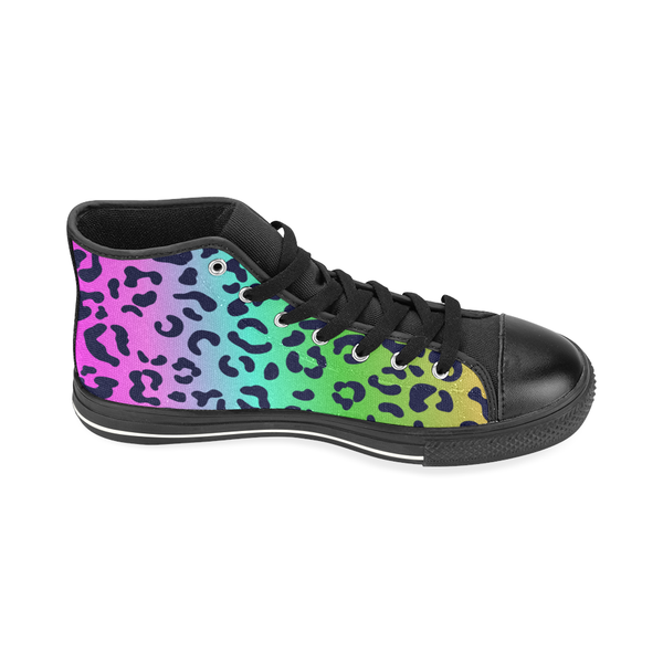 LISA HIGH TOP CANVAS GIRLS' SNEAKERS