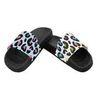 MIXIE SLIDE LEOPARD SANDALS