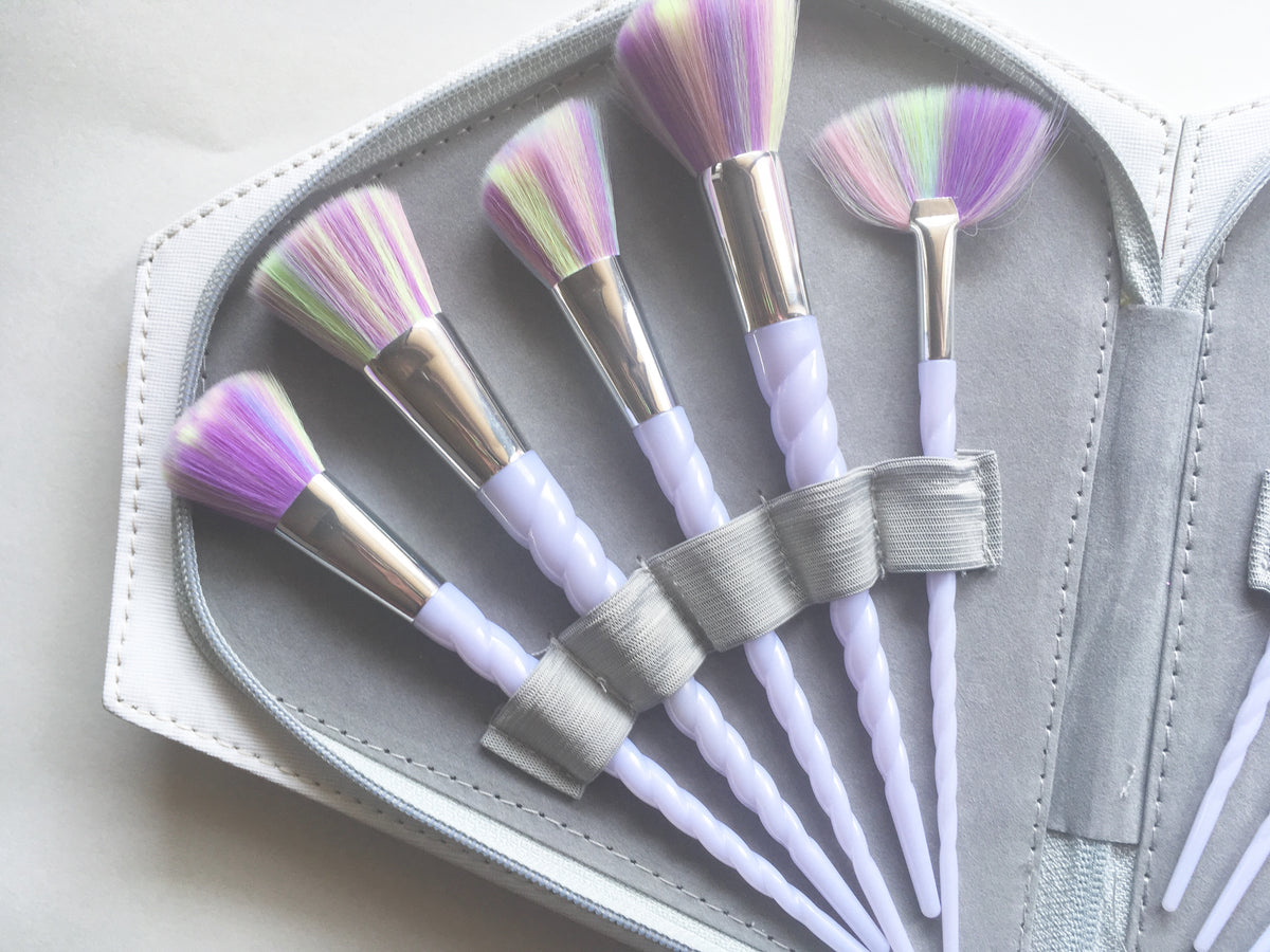 10 piece makeup brush set