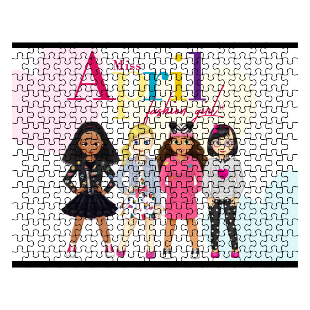 MISS APRIL FASHION GIRL PUZZLES