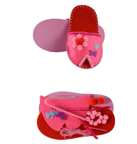 DIY Cute Peep-toe Slipper Sewing Kit