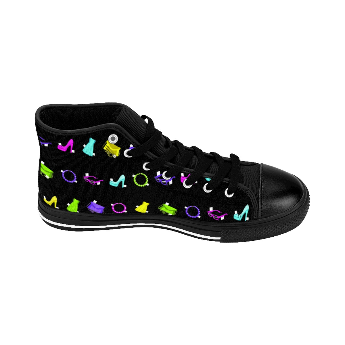 PAPER DOLLS HIGH-TOP GIRLS' SNEAKERS (sz 6-12)