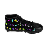 PAPER DOLLS HIGH-TOP GIRLS' SNEAKERS (sz 6-12)