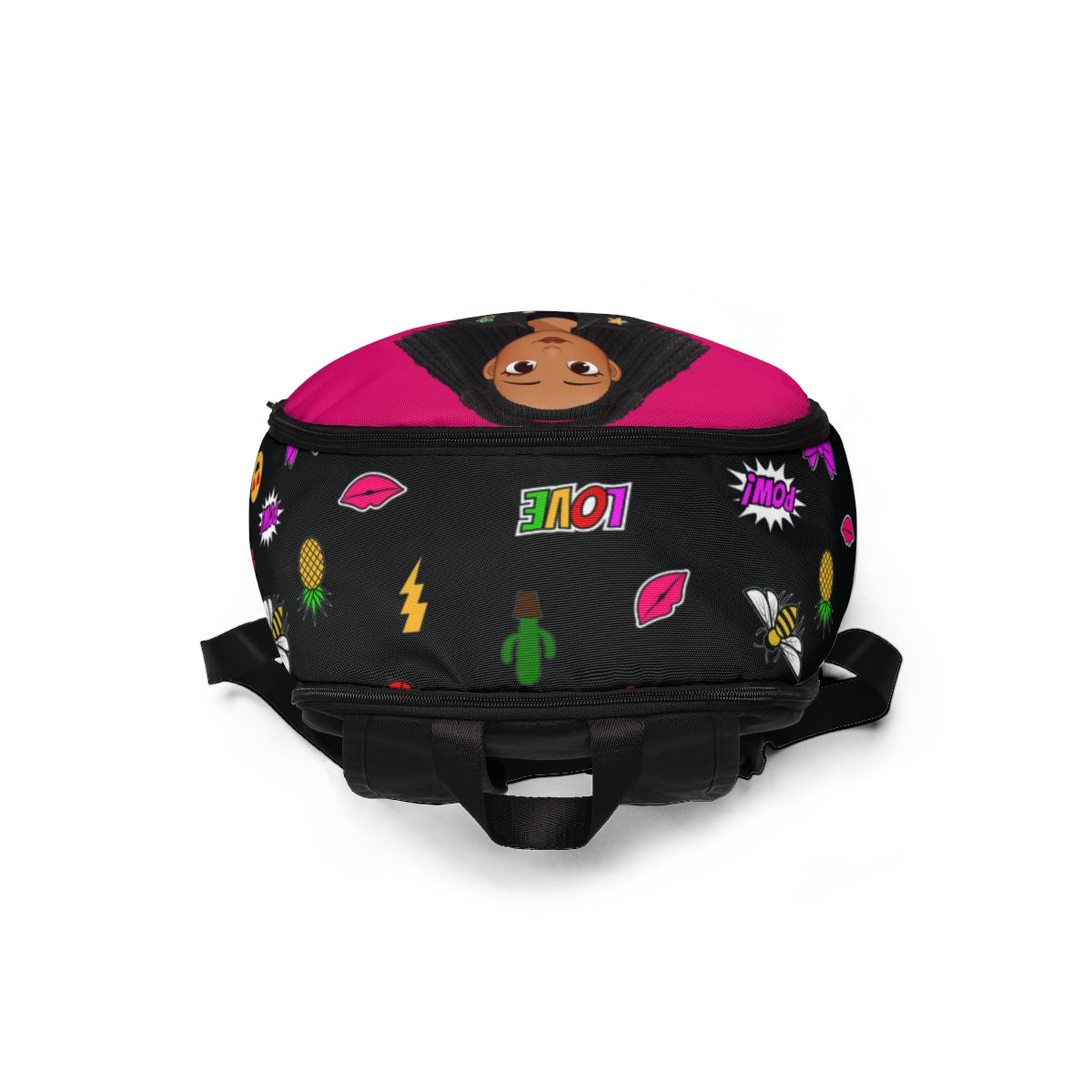 MISS APRIL EMOJI PATCHES BACK PACK
