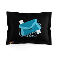PAPER DOLL Microfiber Pillow Sham (purse)
