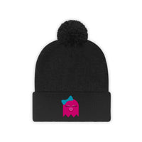 HEY BOO - PINKY POM POM BEANIE