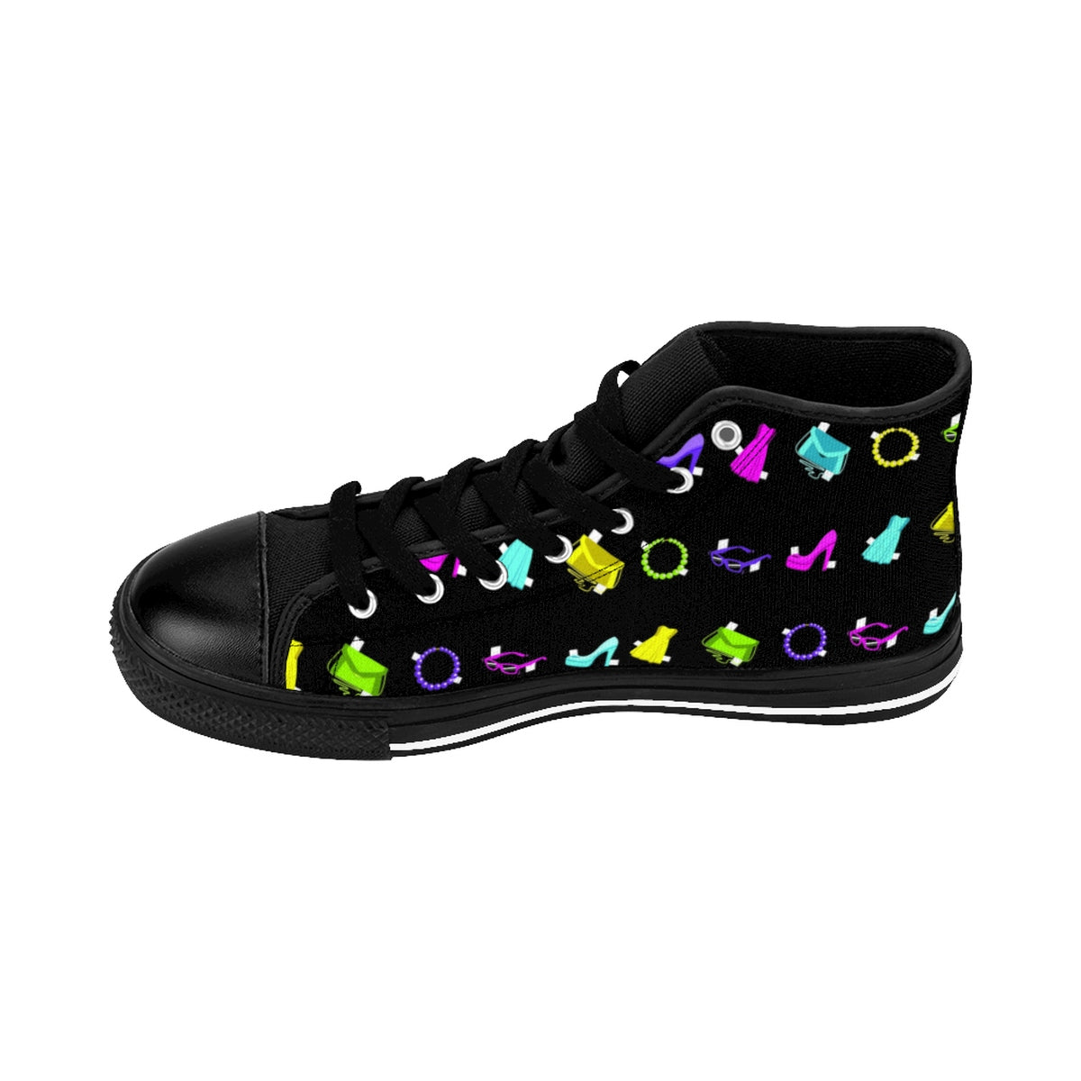 PAPER DOLLS HIGH-TOP GIRLS' SNEAKERS (sz 6-12)