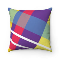 MERRY PLAID Square Pillow Case