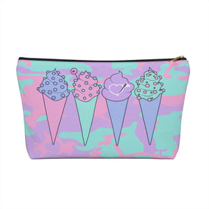 I SCREAM FASHION MAKEUP POUCH