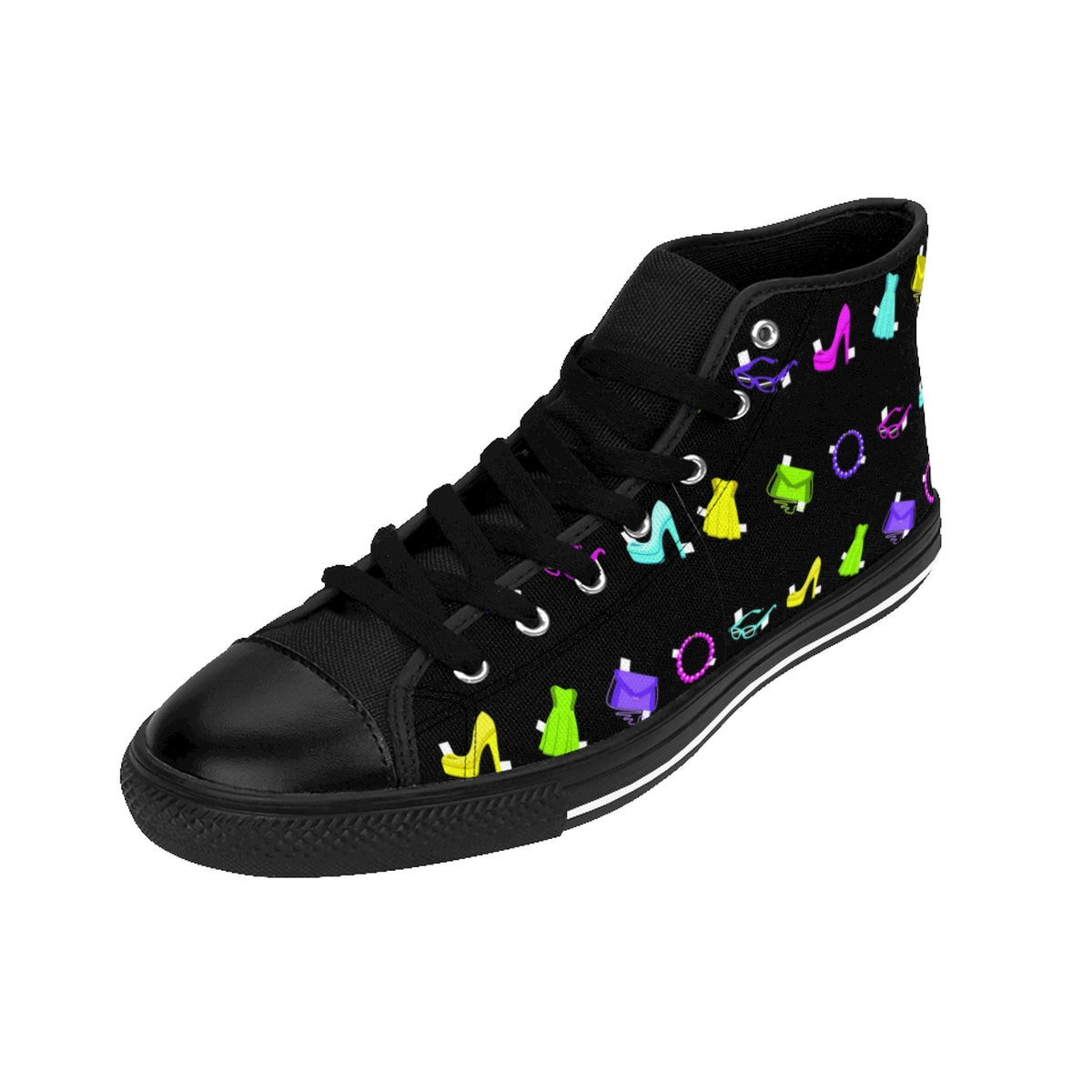 PAPER DOLLS HIGH-TOP GIRLS' SNEAKERS (sz 6-12)