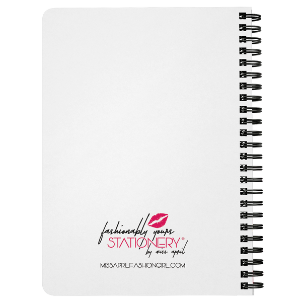 MISS APRIL SPIRAL NOTEBOOK