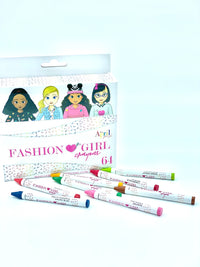 FASHION GIRL CRAYONS