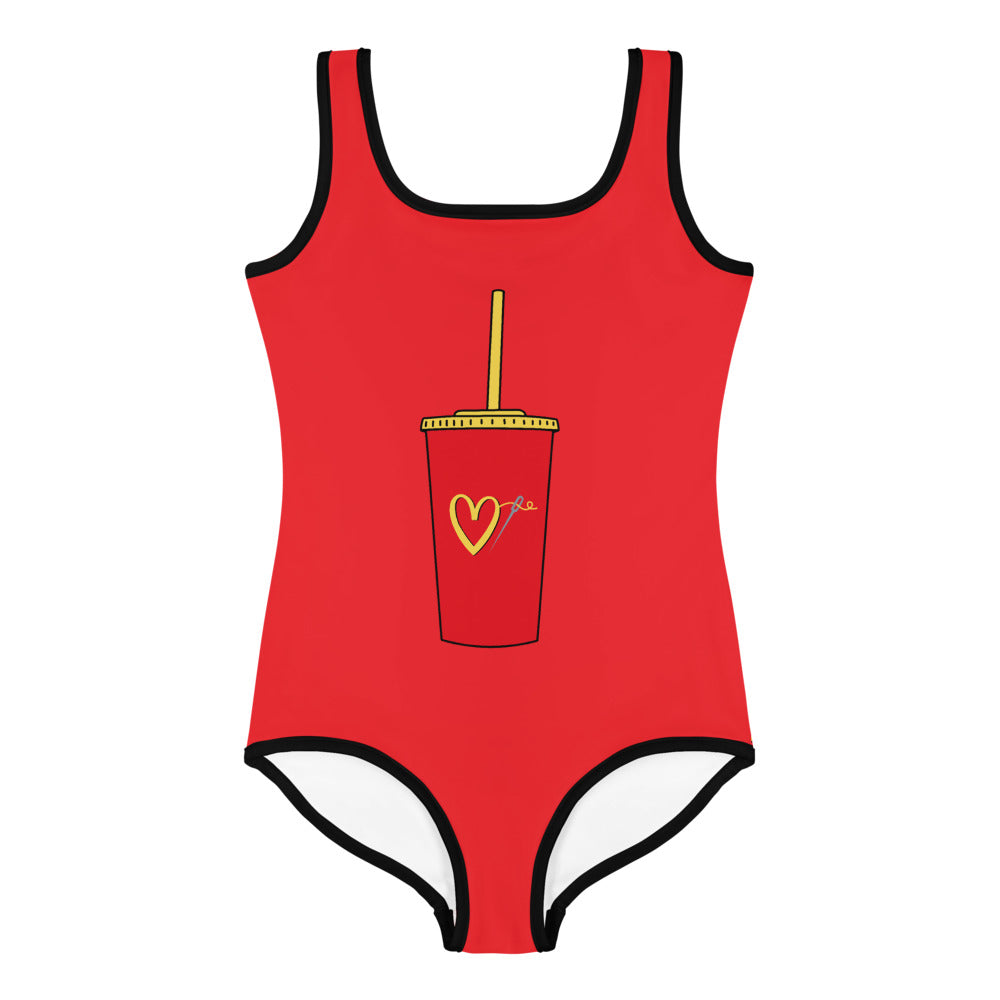 FAST FASHION LITTLE GIRLS SWIMSUIT